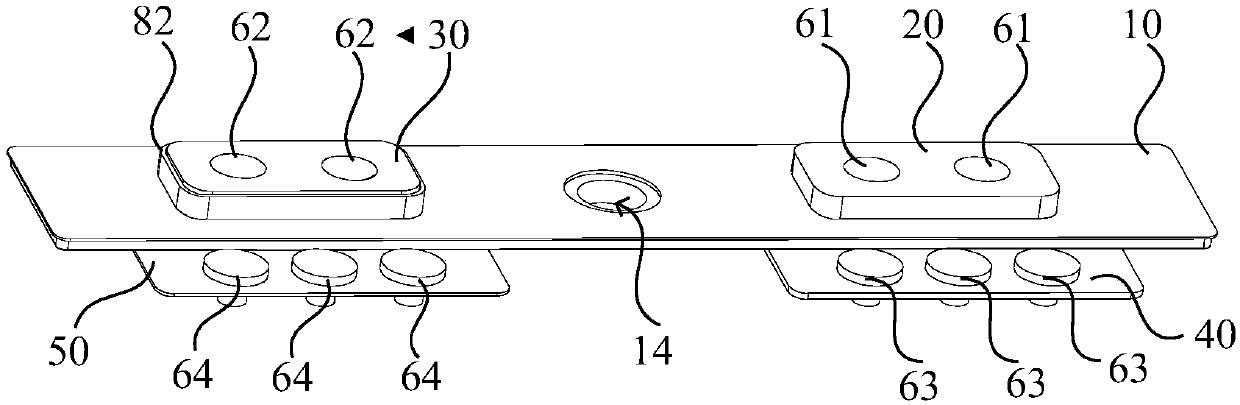 Lithium ion battery and cover plate structure thereof