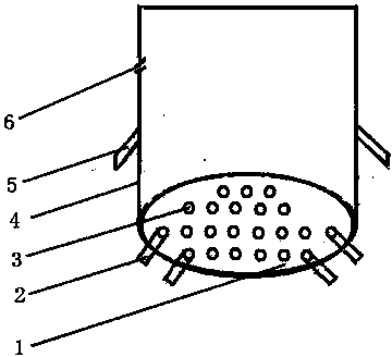 Solid particle ejecting distributor and online decoking device