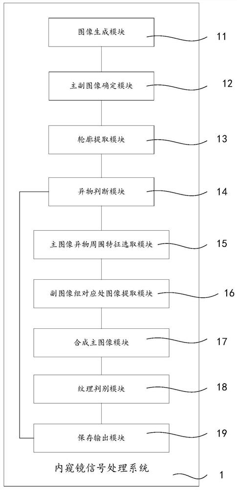 An endoscope signal processing method and system