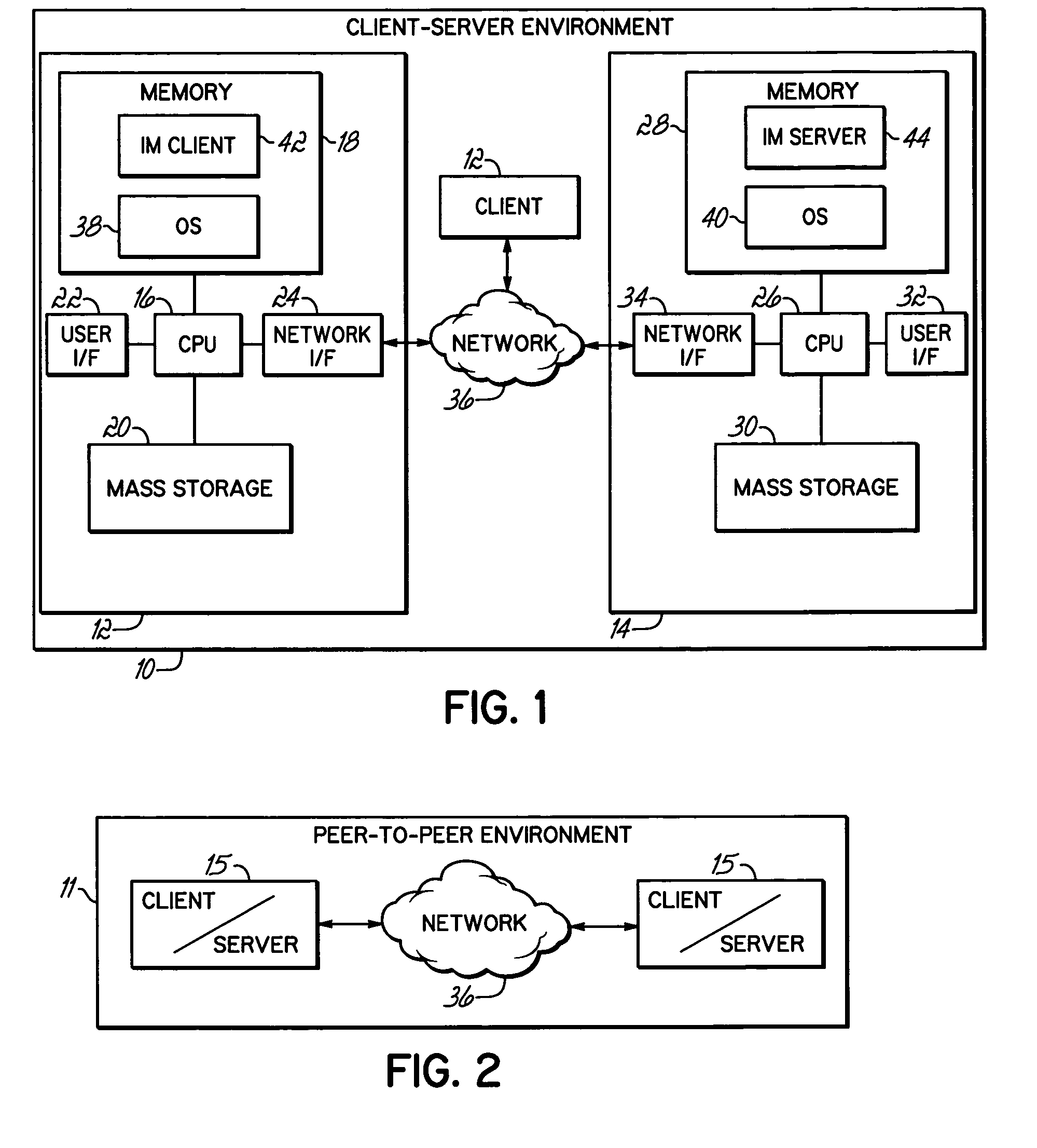 Identifying and displaying relevant shared entities in an instant messaging system