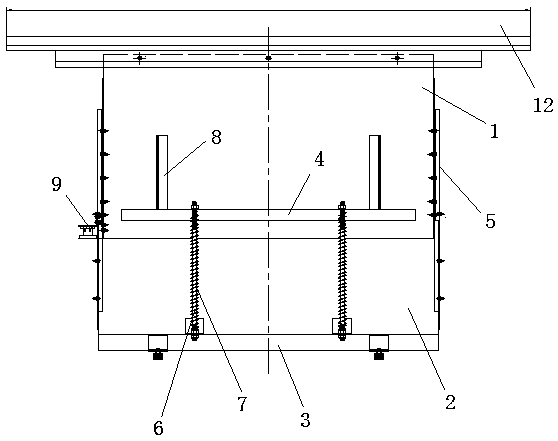 A telescopic foot guard