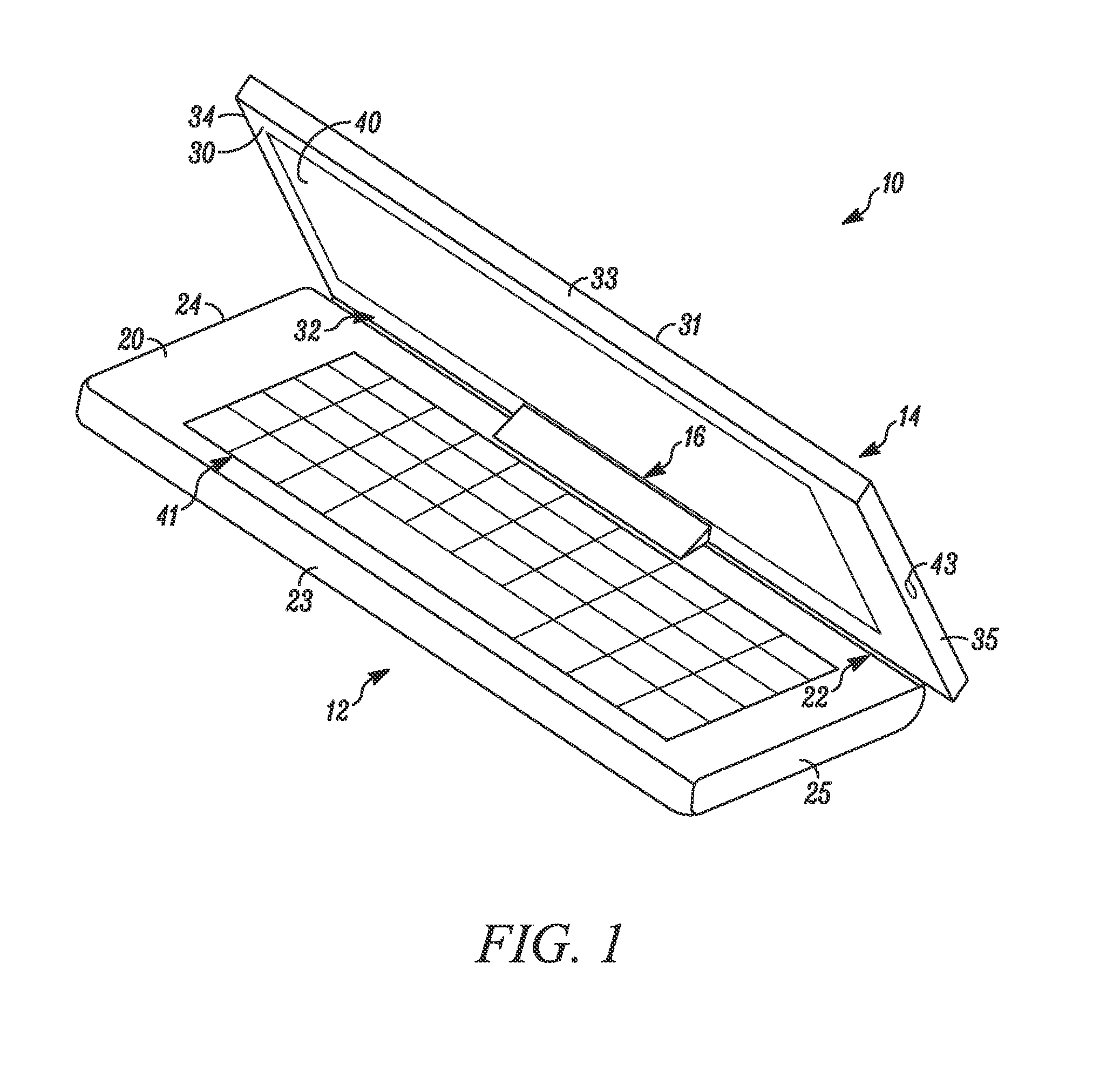 Coupling assembly for a foldable electronic device