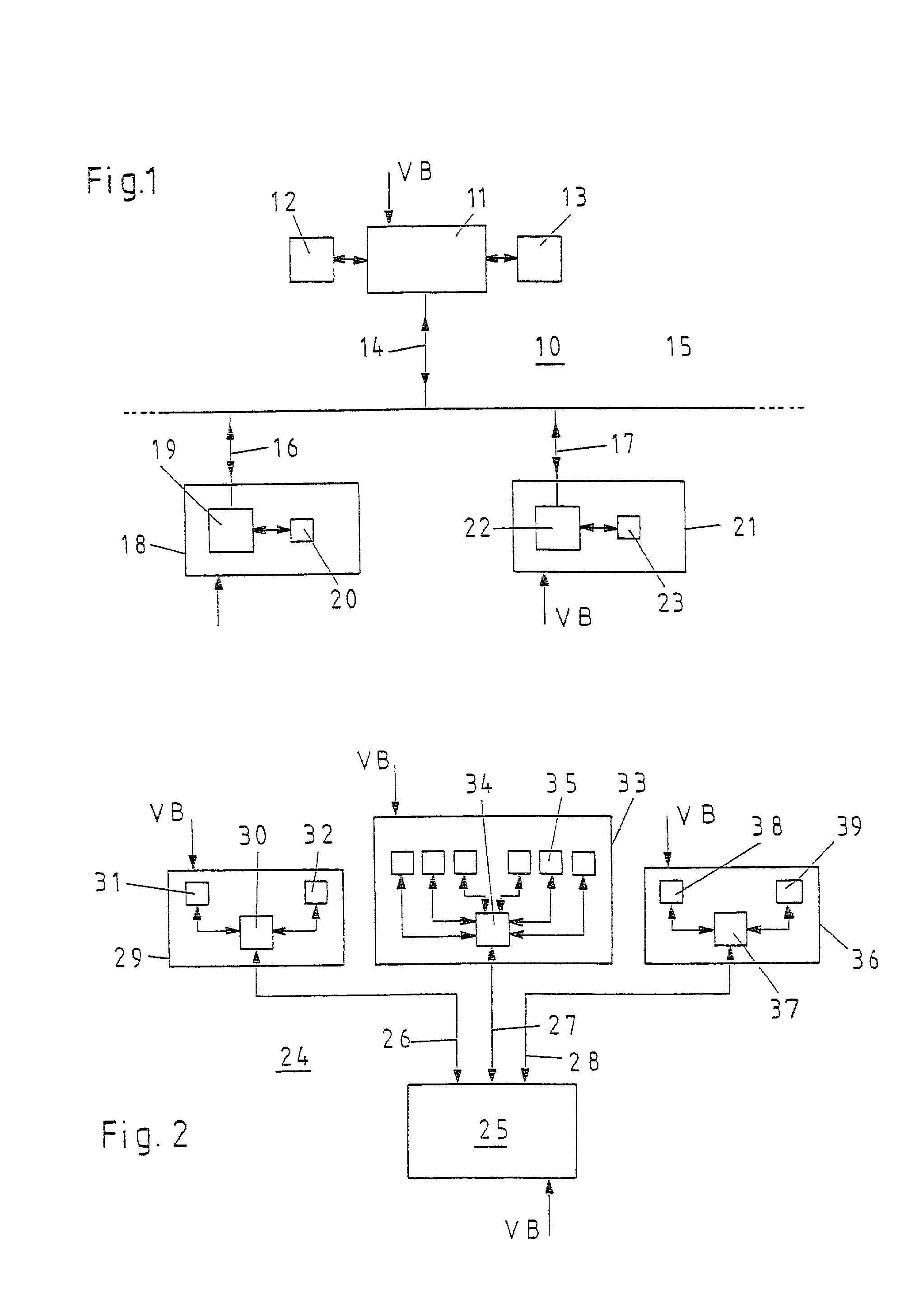Control for a plurality of electrical consumers of a motor vehicle