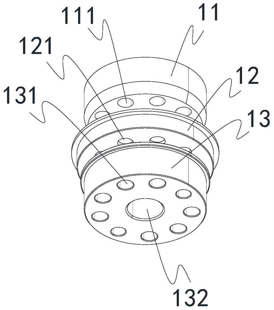 Tablet press rotating disc drilling method and concentric positioning device applied to method