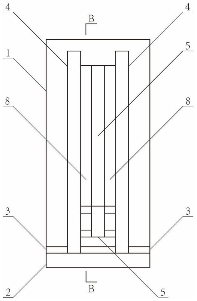 A fan-shaped support rotary amplification node shear damper