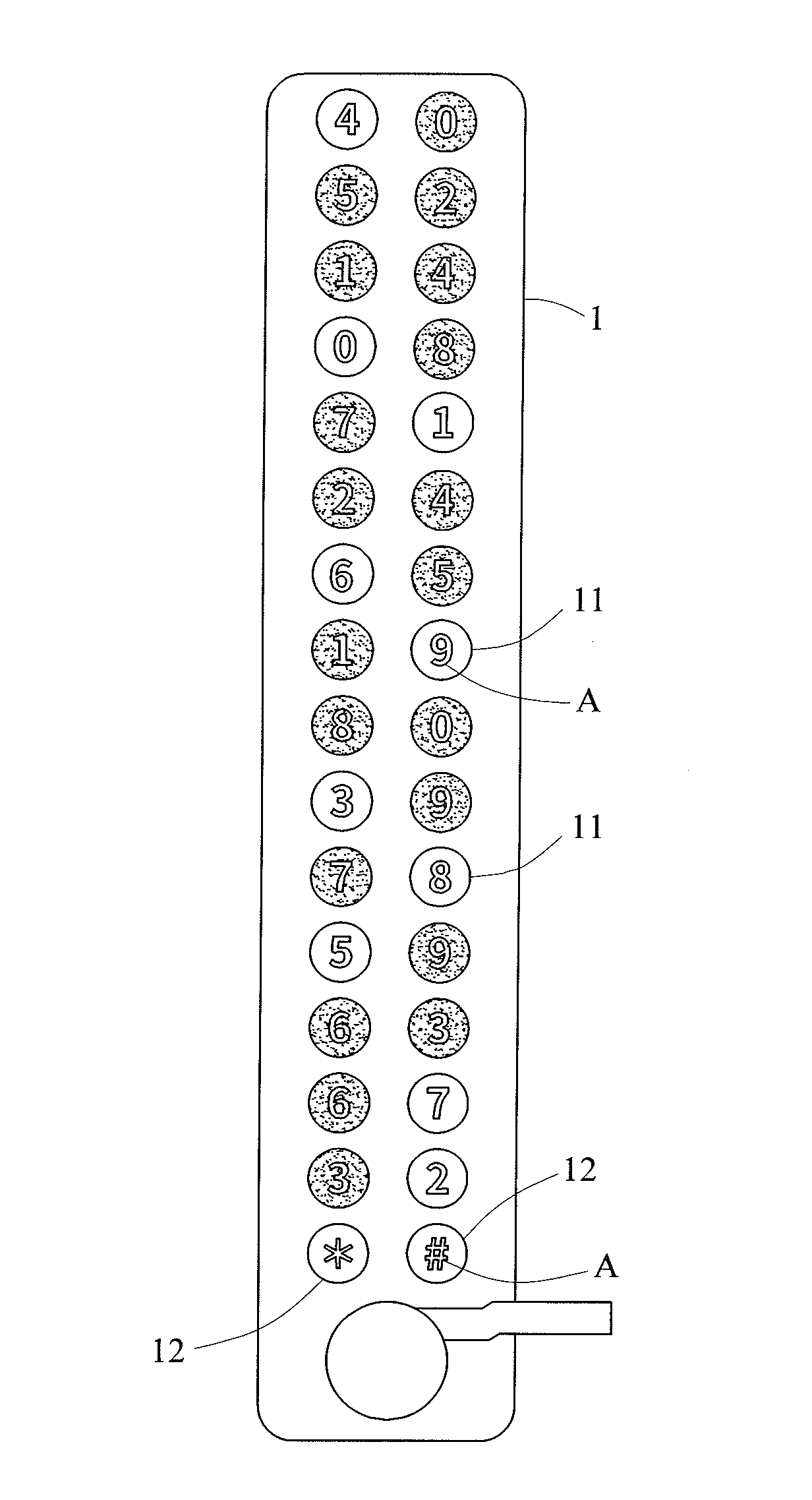 Input Device with Dynamic Display Function