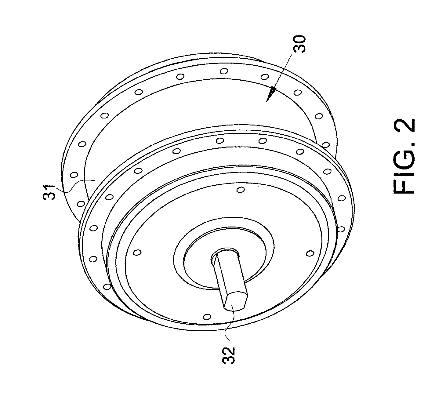 Hub motor for electric vehicles