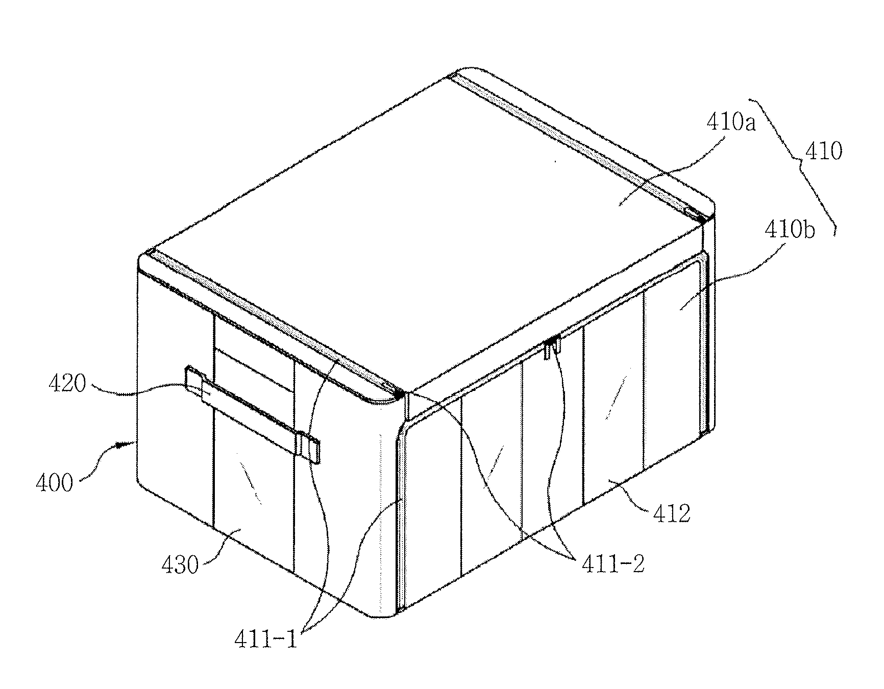Foldable utility box