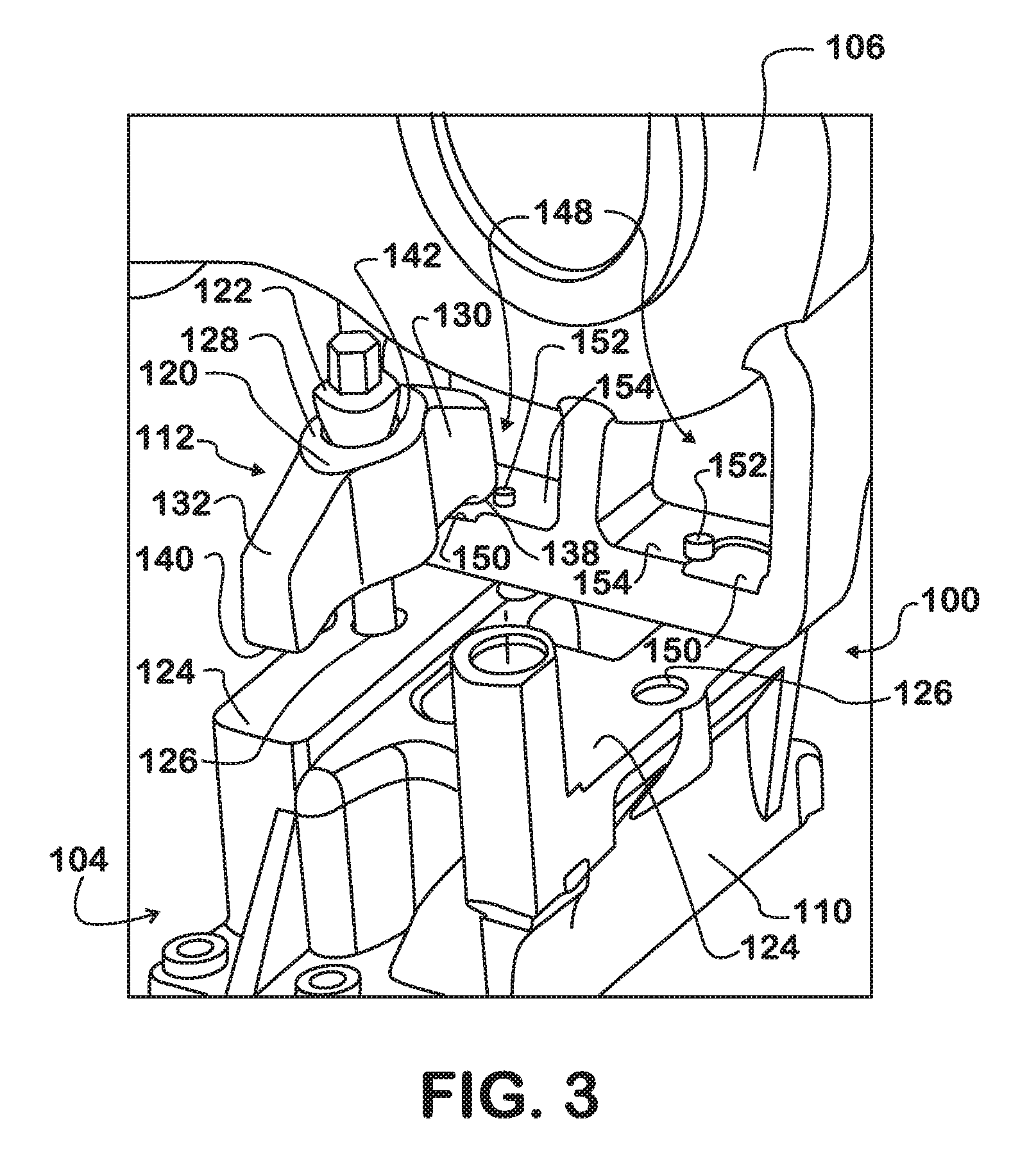 Turbocharger mounting system