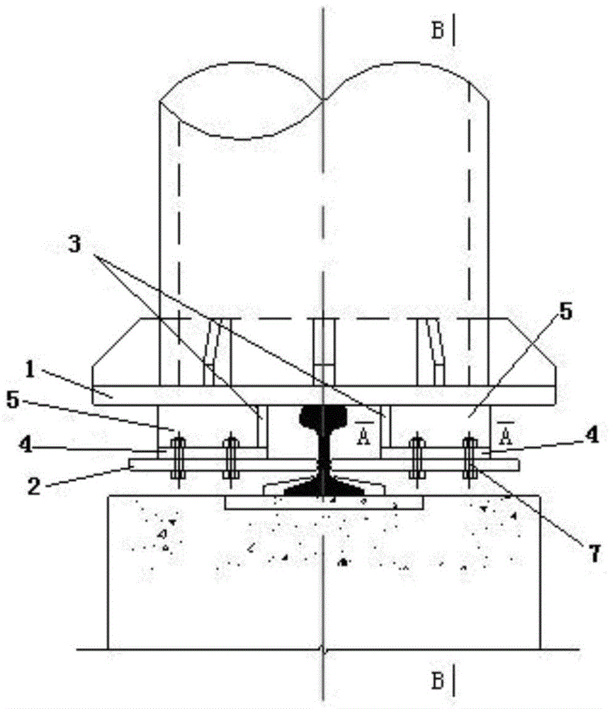 Sliding shoe for sliding construction of steel structure