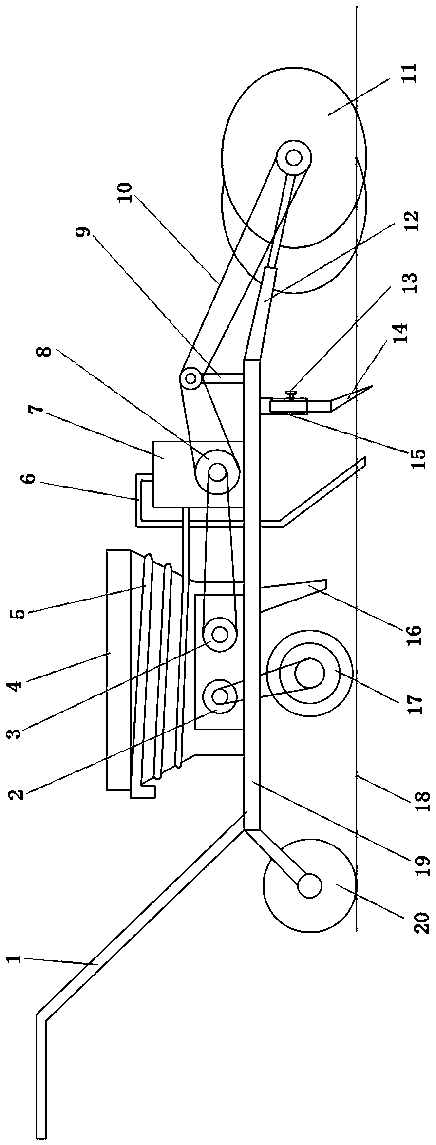 Pavement repairing device and technology
