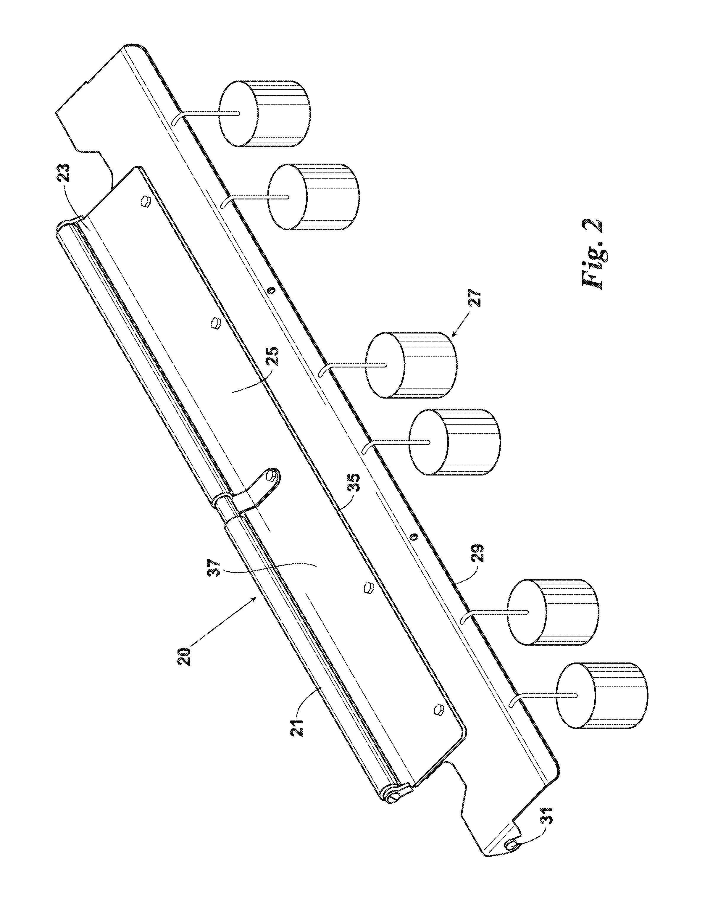 Transfer mechanism for a continuous heat transfer system