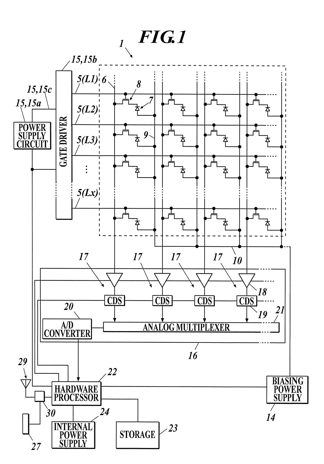 Portable radiographic imaging apparatus