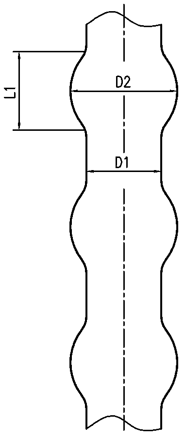 Melt polycondensation reaction method for preparing high-viscosity molten mass, and special reactor and falling film element used for same