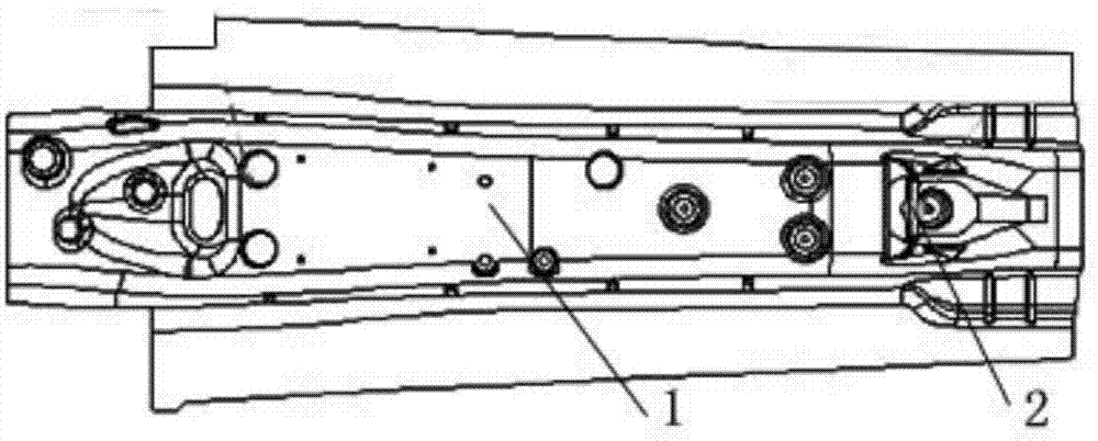 Automobile channel assembly part