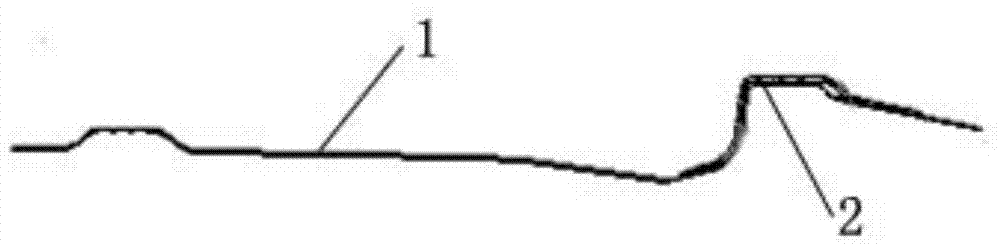 Automobile channel assembly part