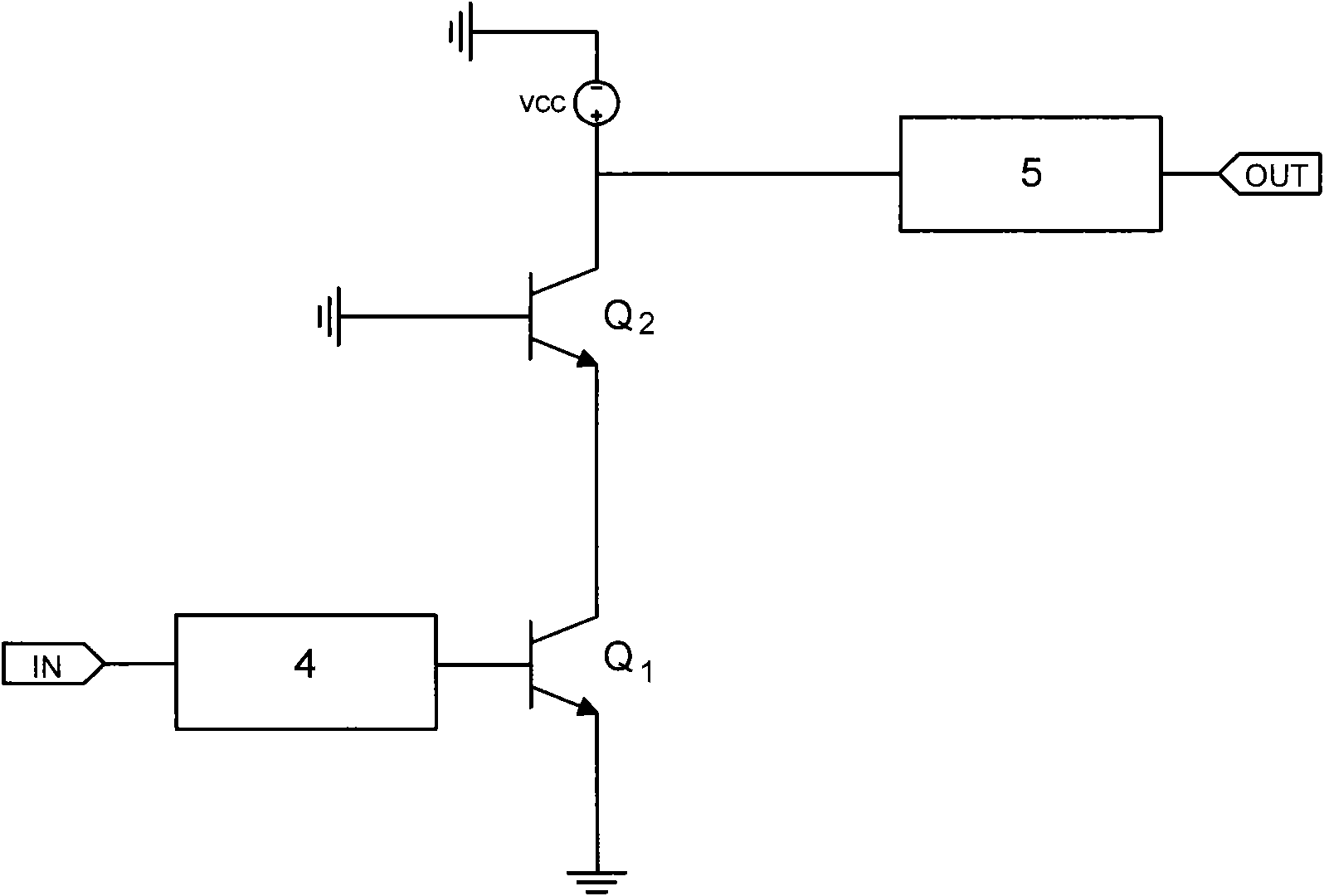 Circuit for improving linearity and power added efficiency of power amplifier