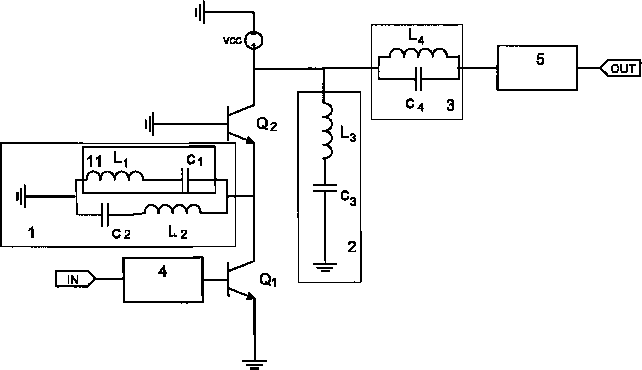 Circuit for improving linearity and power added efficiency of power amplifier
