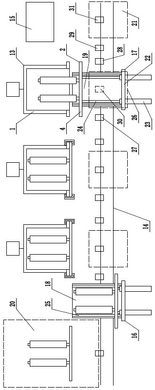 A winding coating machine