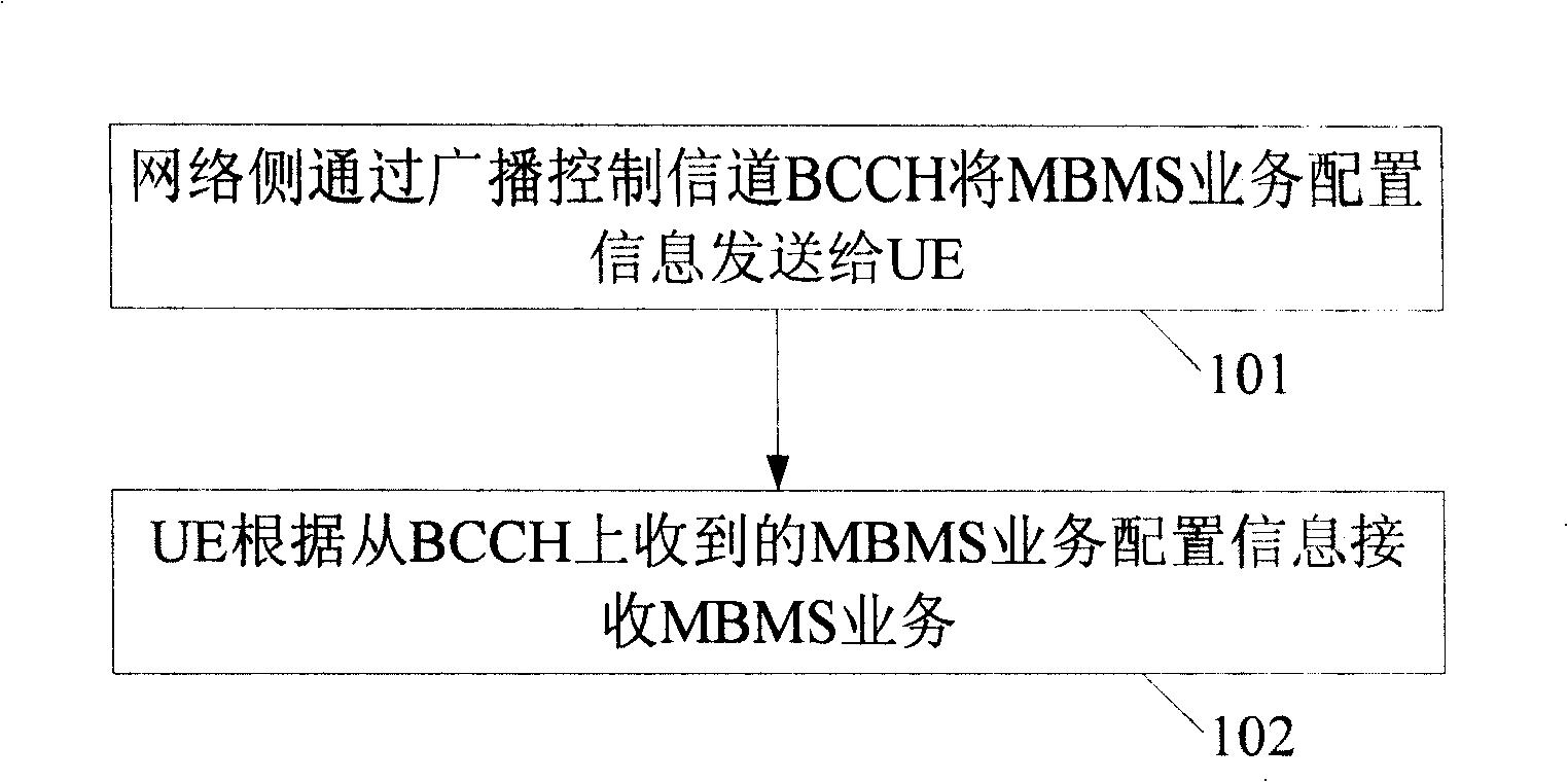 Method and system for realizing multimedia broadcast multicasting service