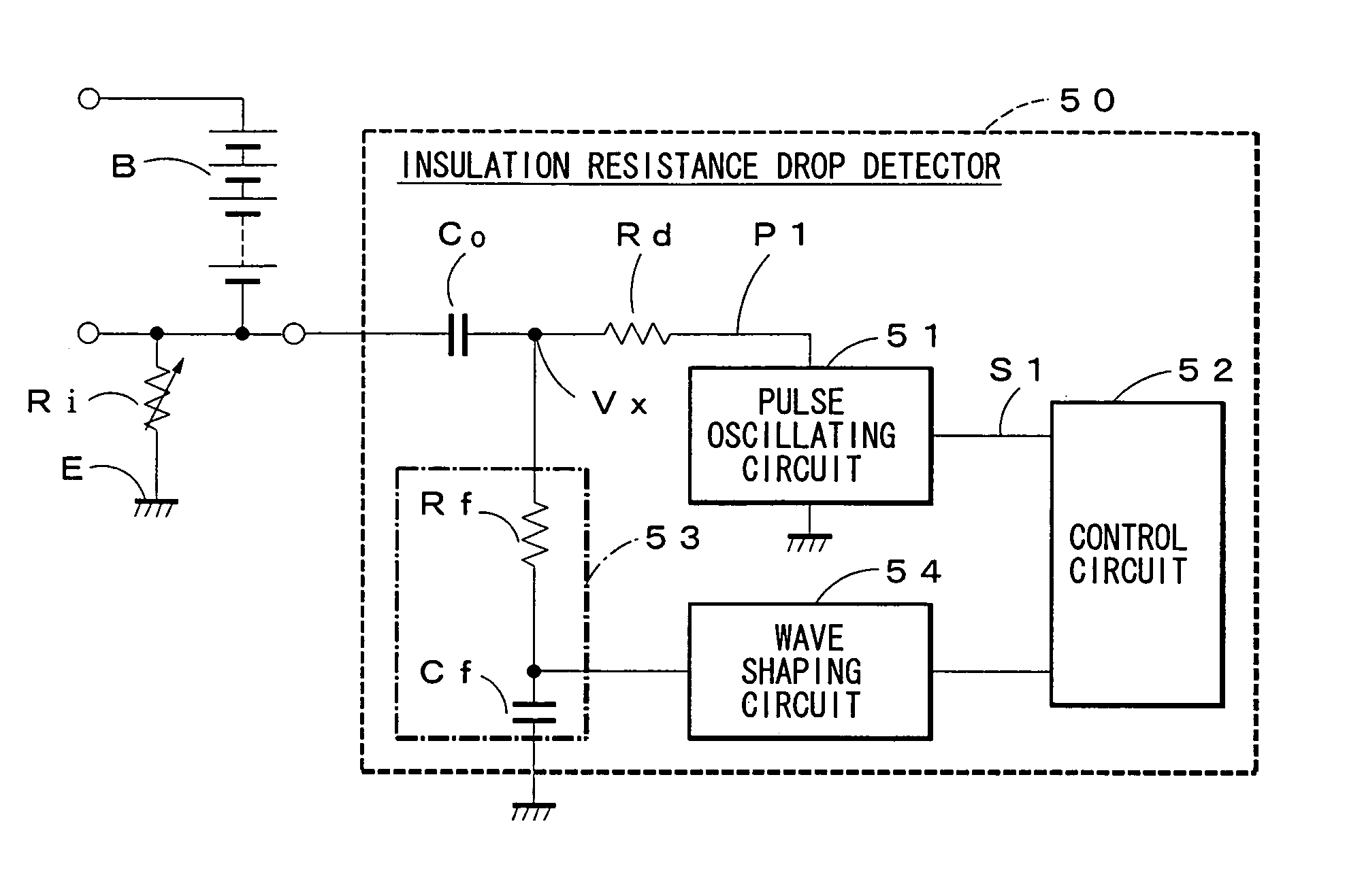 Insulation resistance drop detector and method of detecting state thereof
