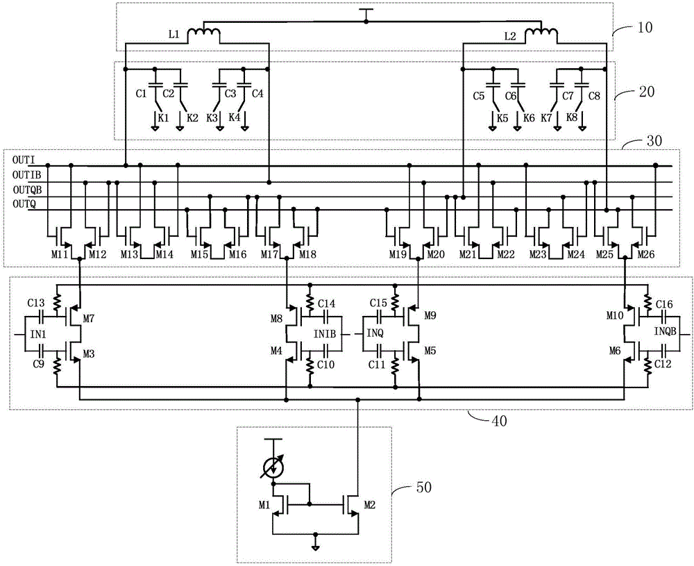 Orthogonal input divide-by-2 frequency divider