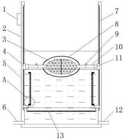 Cibotium barometz fuzz removal and reuse equipment