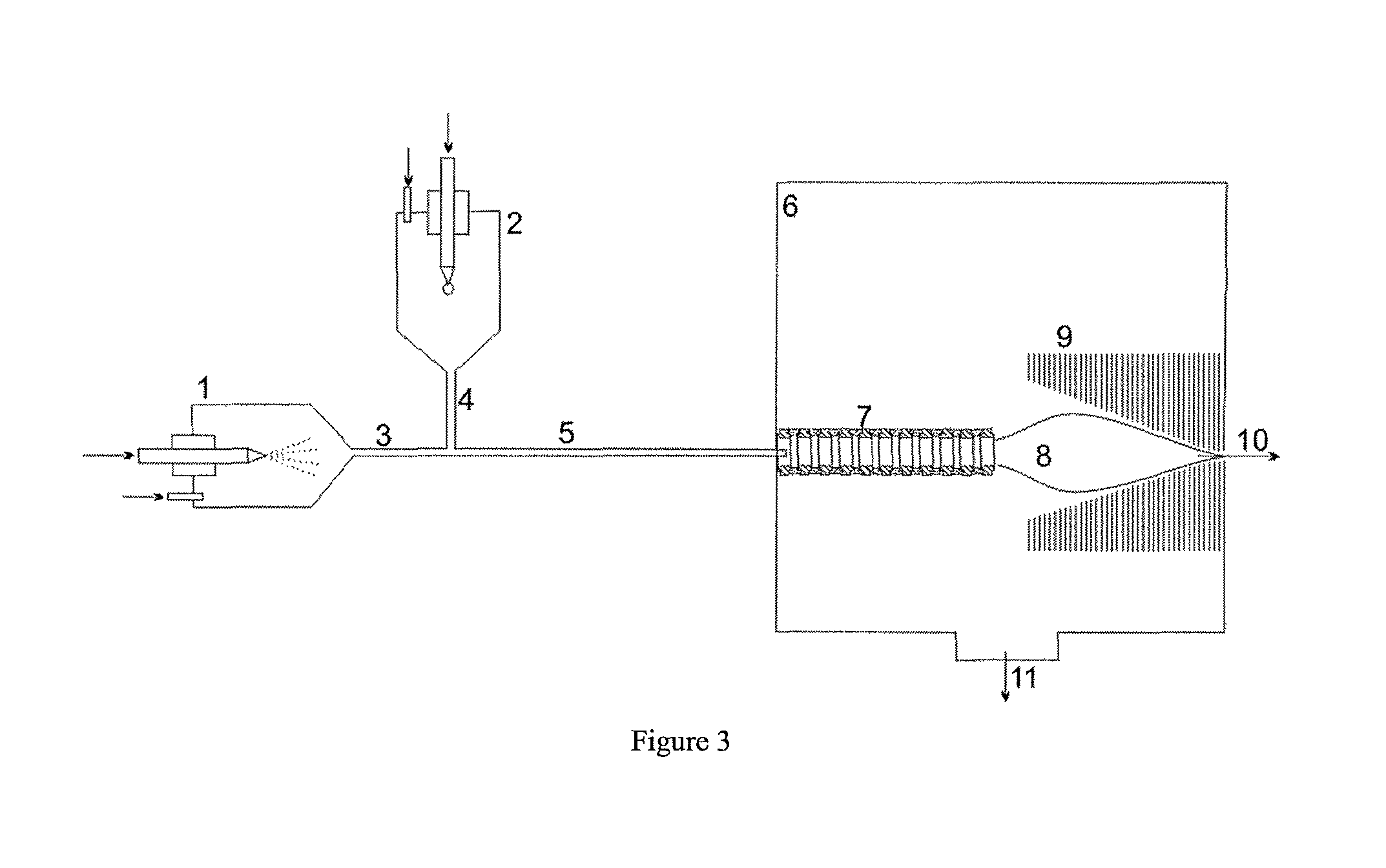 Method and device to increase the internal energy of ions in mass spectrometers