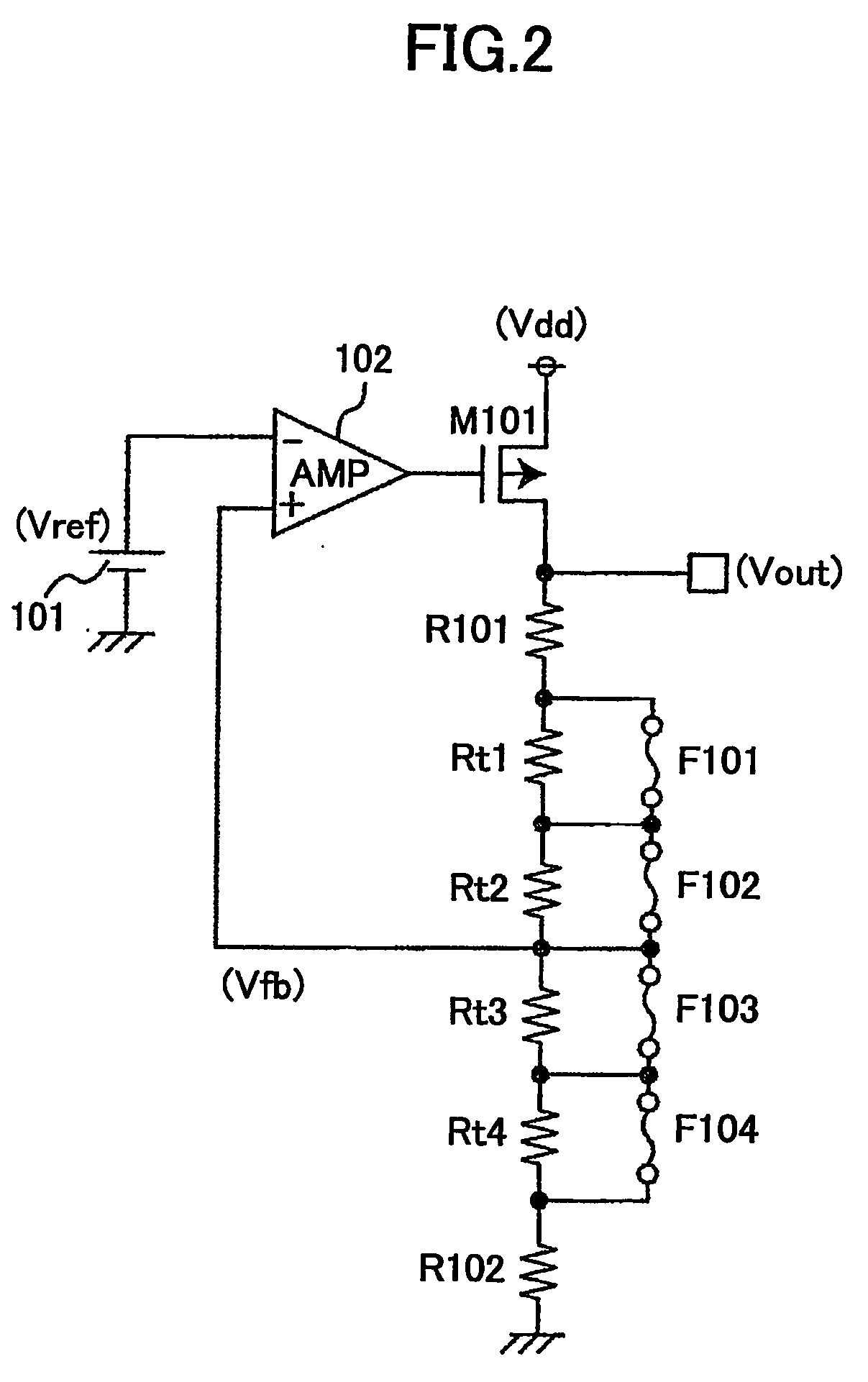 Voltage Divider, Constant Voltage Circuit Using Same, And Trimming Method In The Voltage Divider Circuit