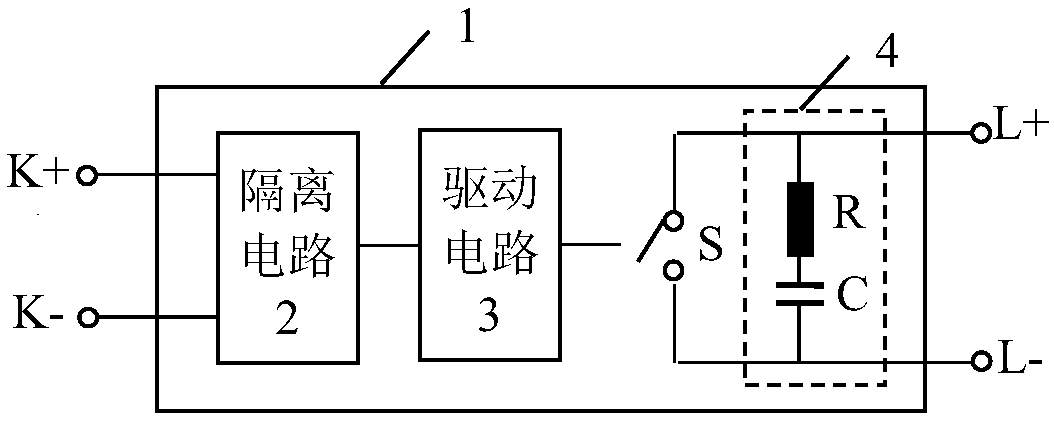 Direct-current solid-state relay