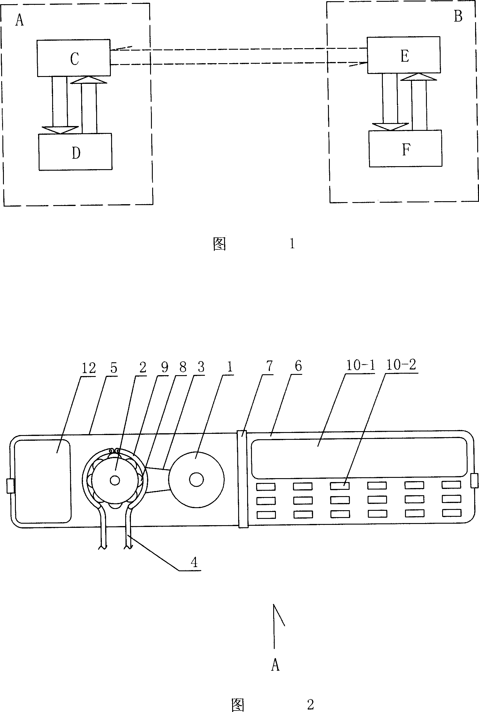 Control system for telecontrolled intelligent injection and transfusion set