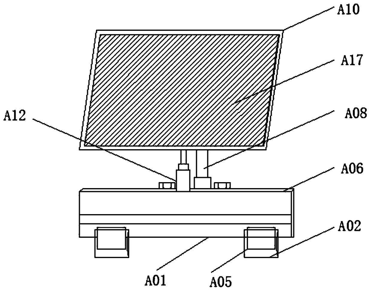 Solar panel assembly for energy saving and environmental protection and convenient to disassemble and assemble