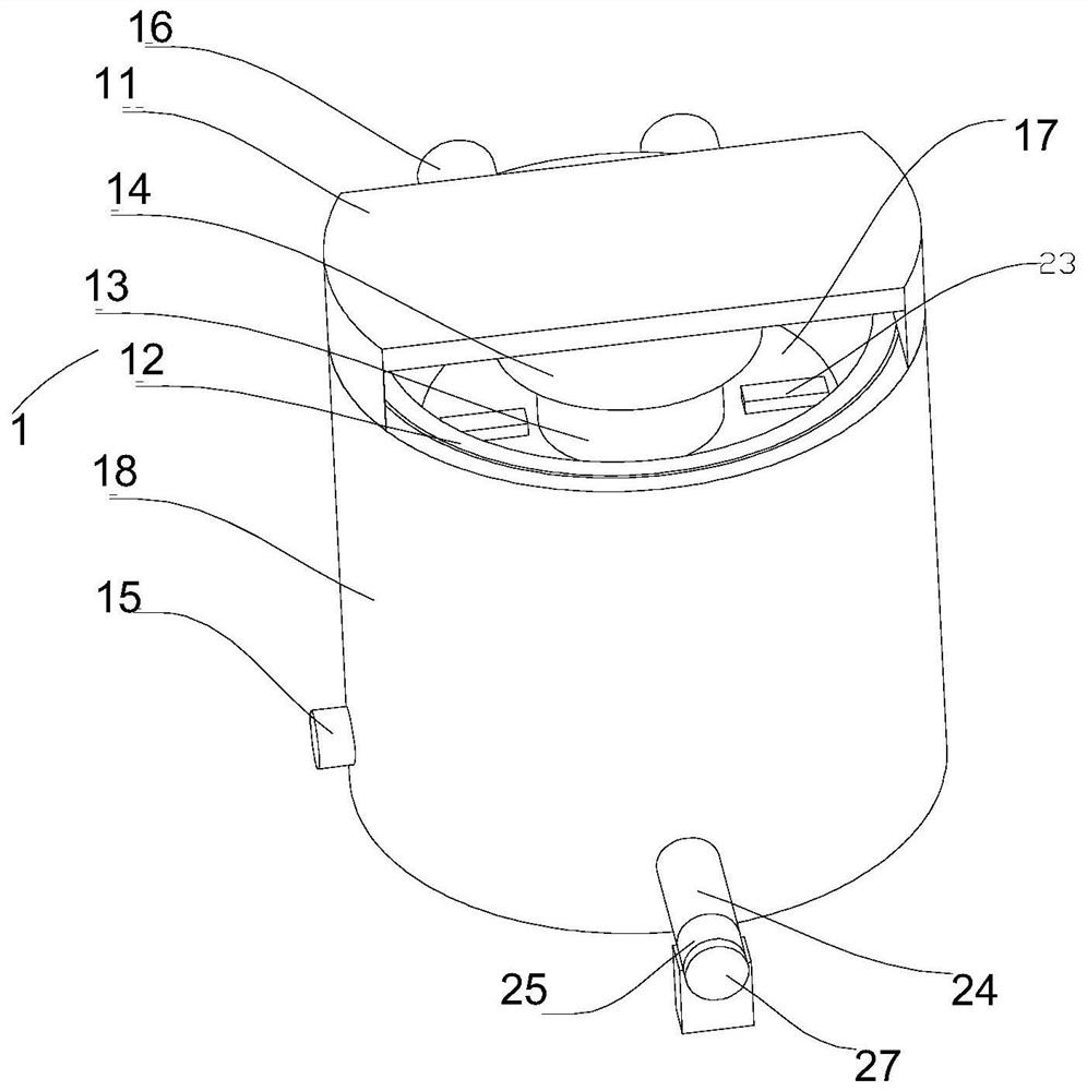 Softener for enhancing antibacterial and antistatic functions of clothes and preparation device