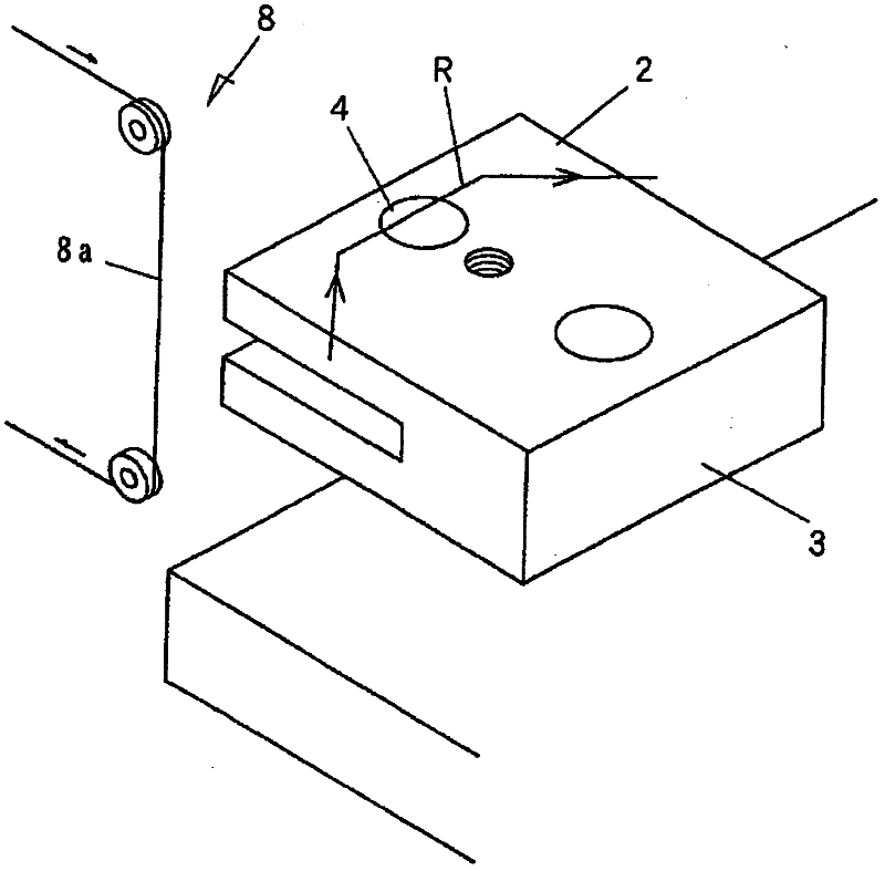 Wheel retaining tool, a manufacturing method thereof and knife flywheel retaining mechanism using wheel retaining tool
