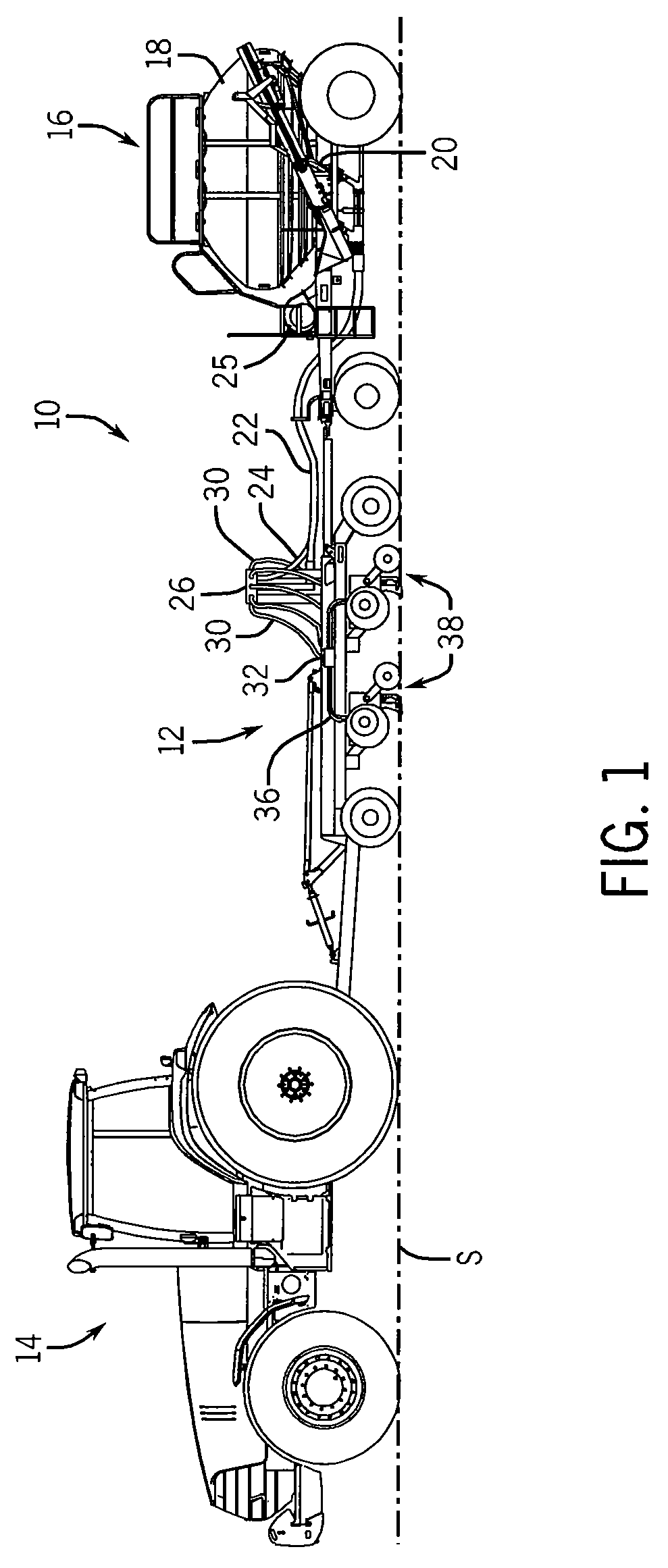 Method and apparatus for sectional control of air seeder distribution system for a farm implement