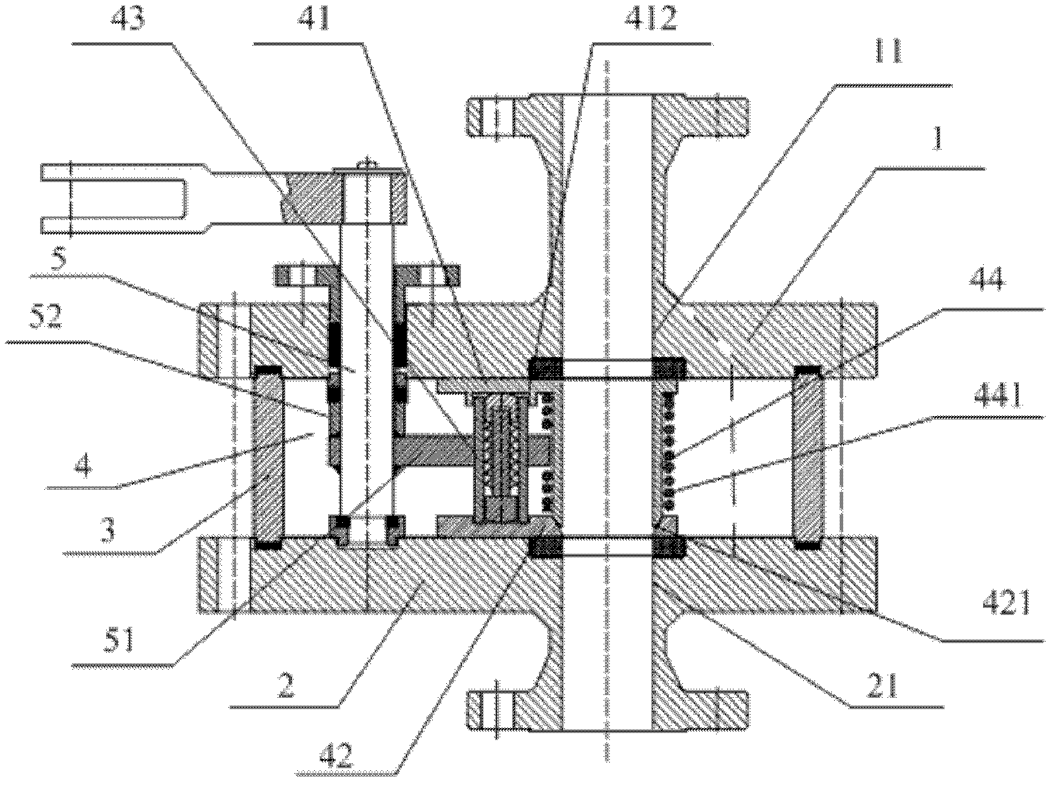 Guide cylinder valve with self-repair function