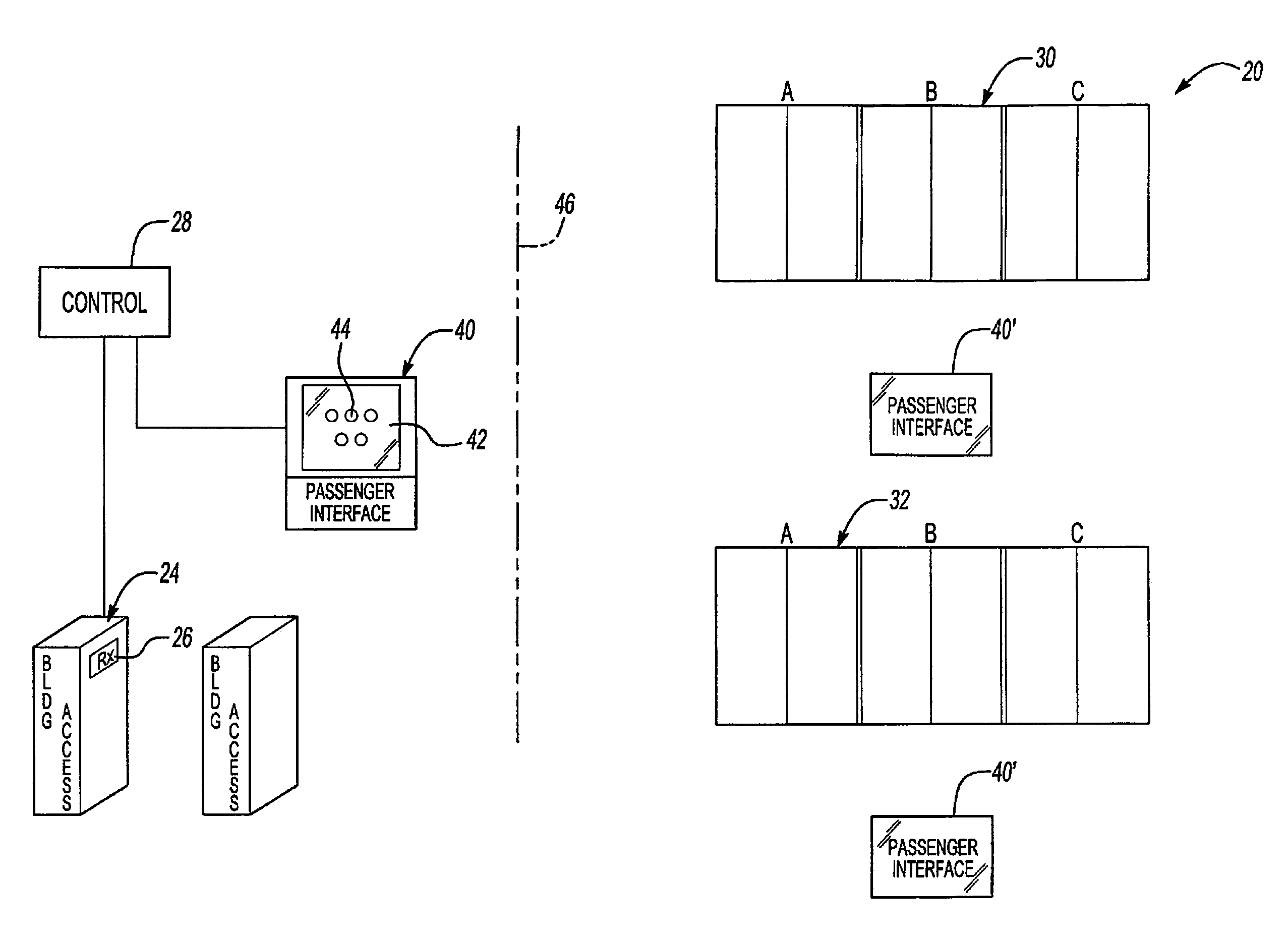Automatic destination entry system with override capability
