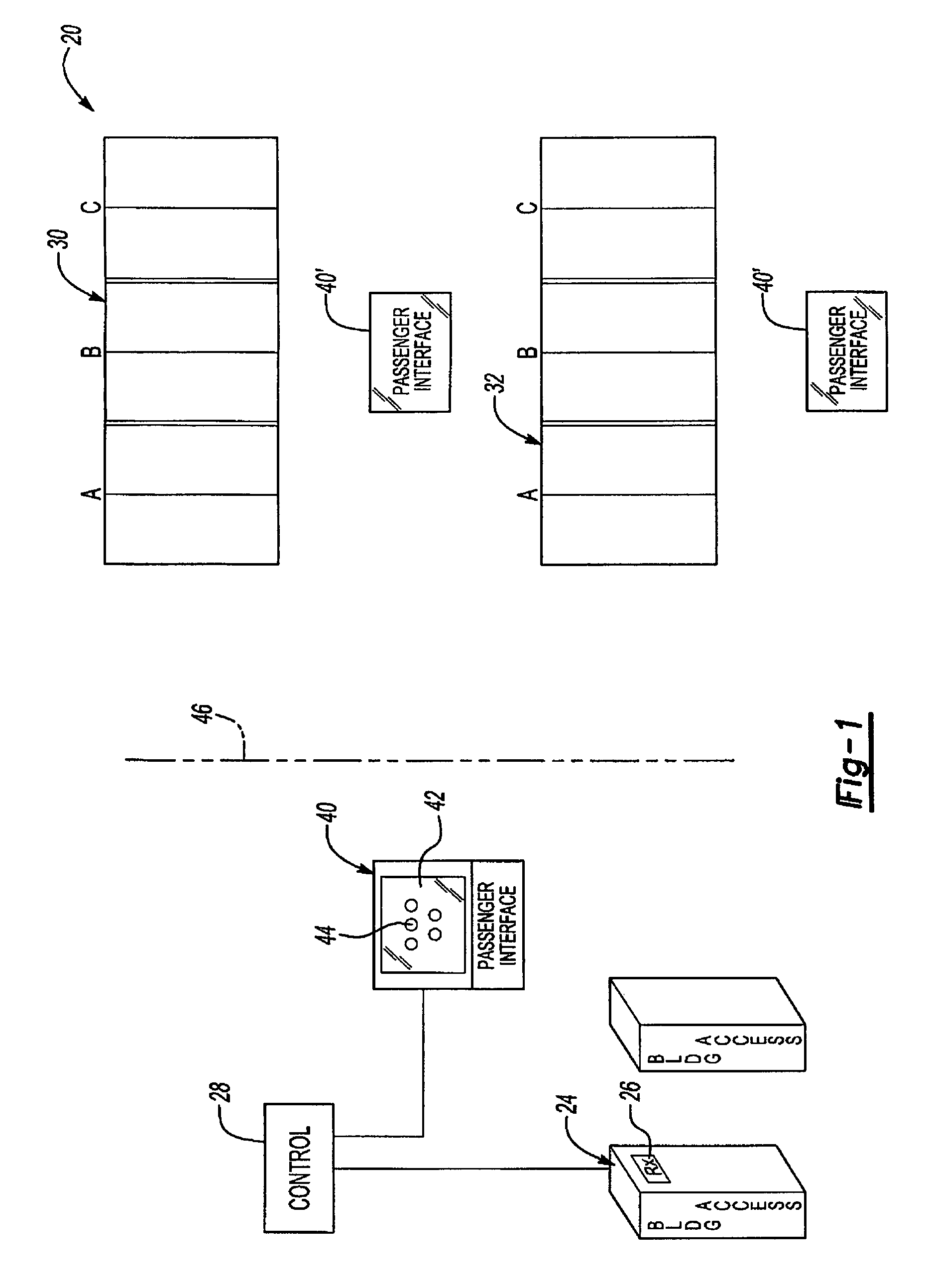 Automatic destination entry system with override capability