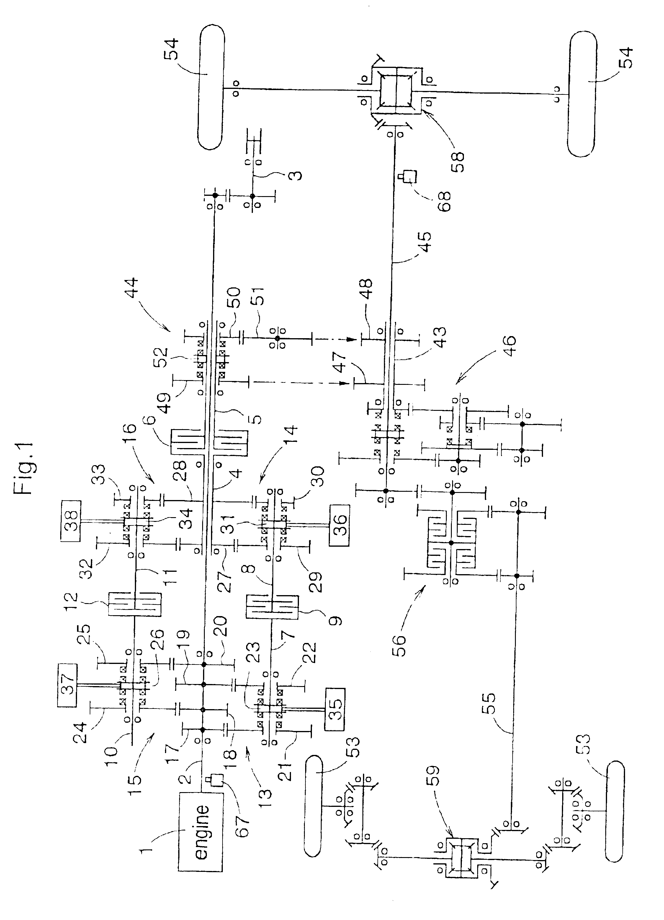 Control apparatus for transmission