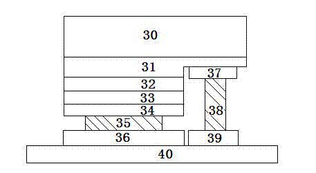 Method for manufacturing inverted LED chip