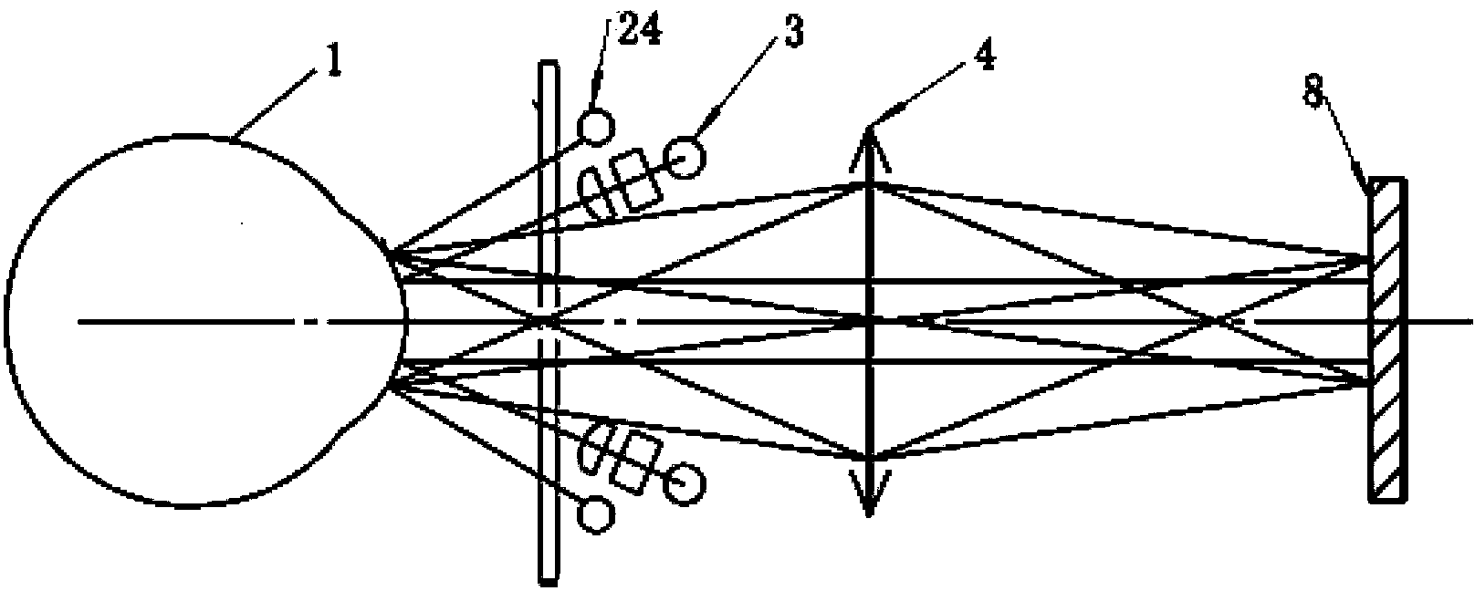 Corneal curvature calculation method for computerized refractometer