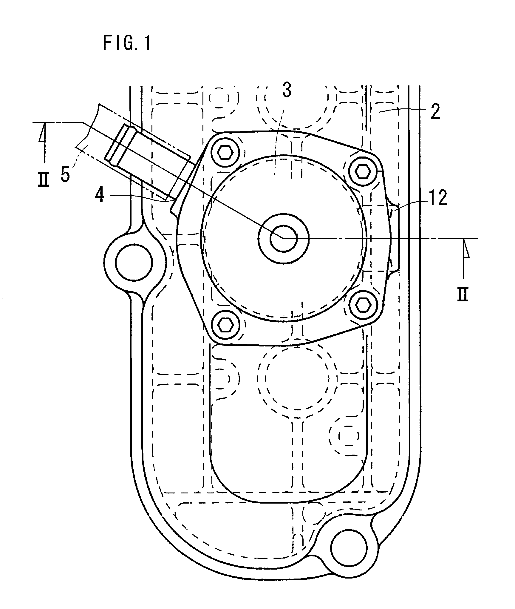 Breather device for an engine