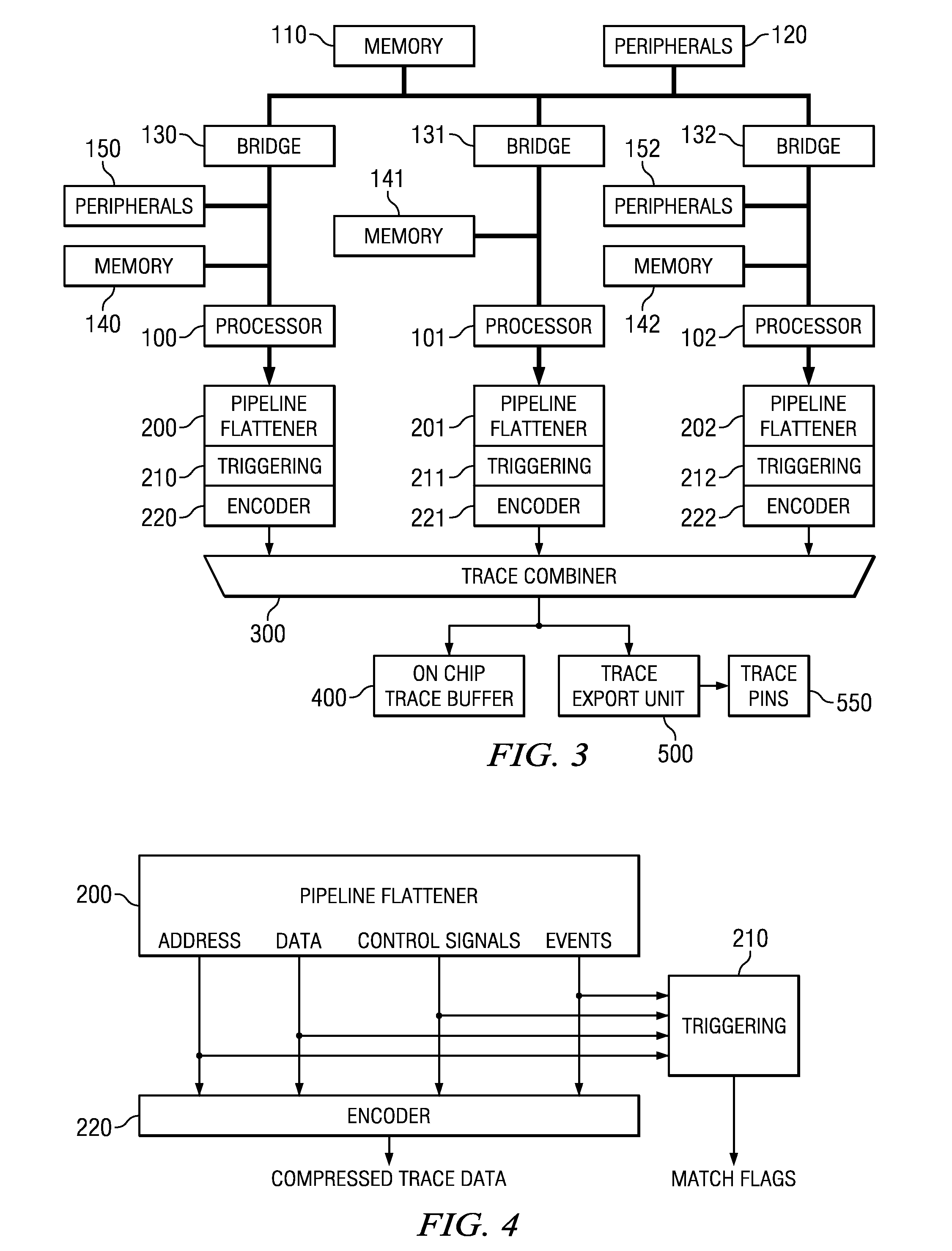 Circuits, systems, apparatus and processes for monitoring activity in multi-processing systems
