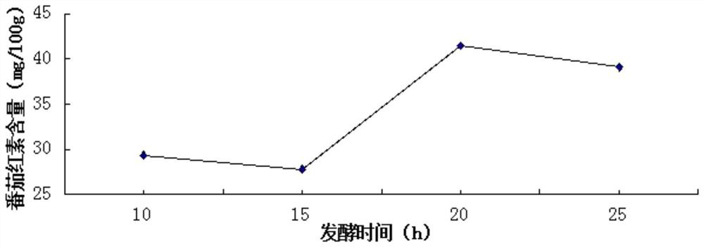 Preserved cherry tomato lactic acid bacteria fermentation method for improving mouth feel and lycopene