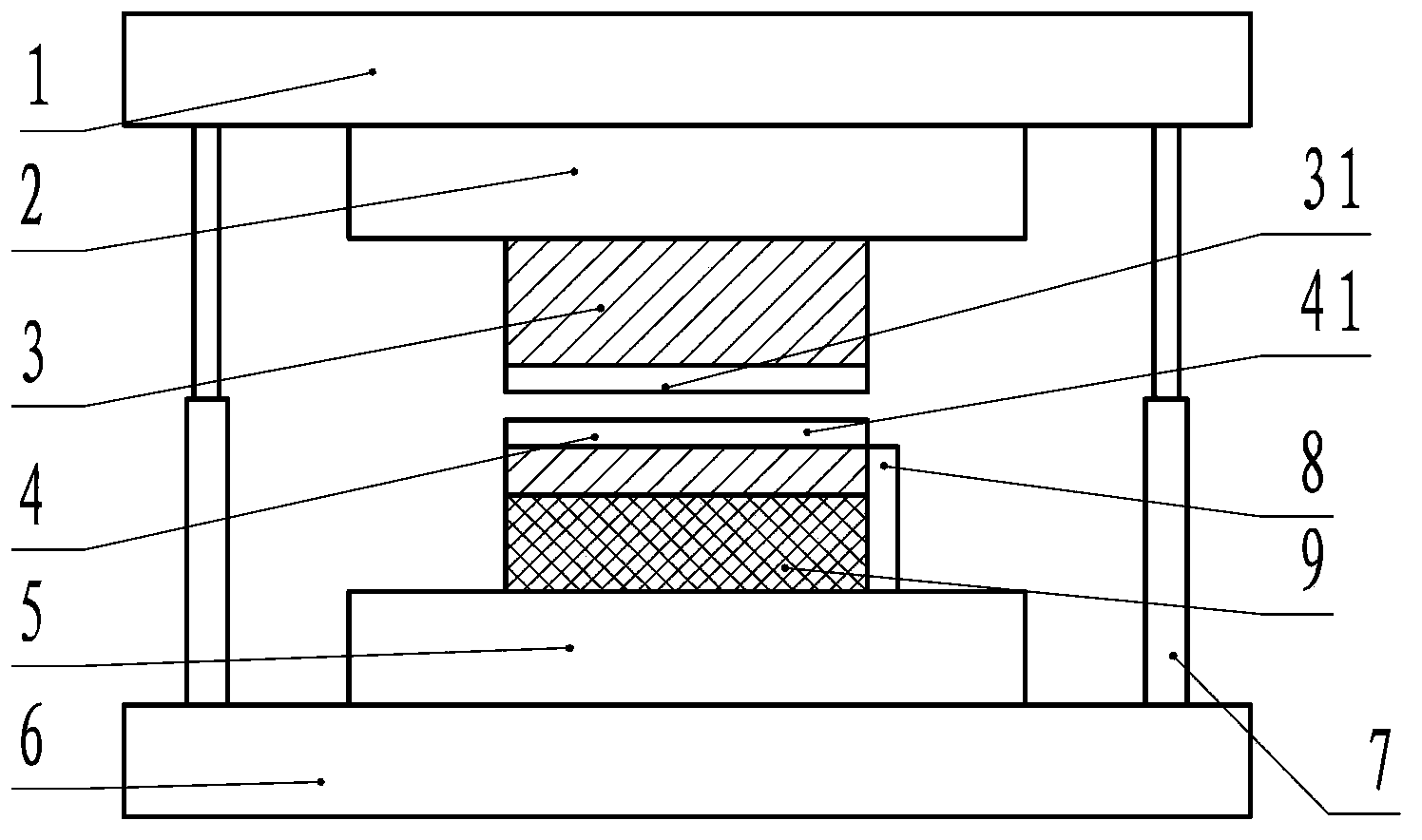 Pipe blanking die