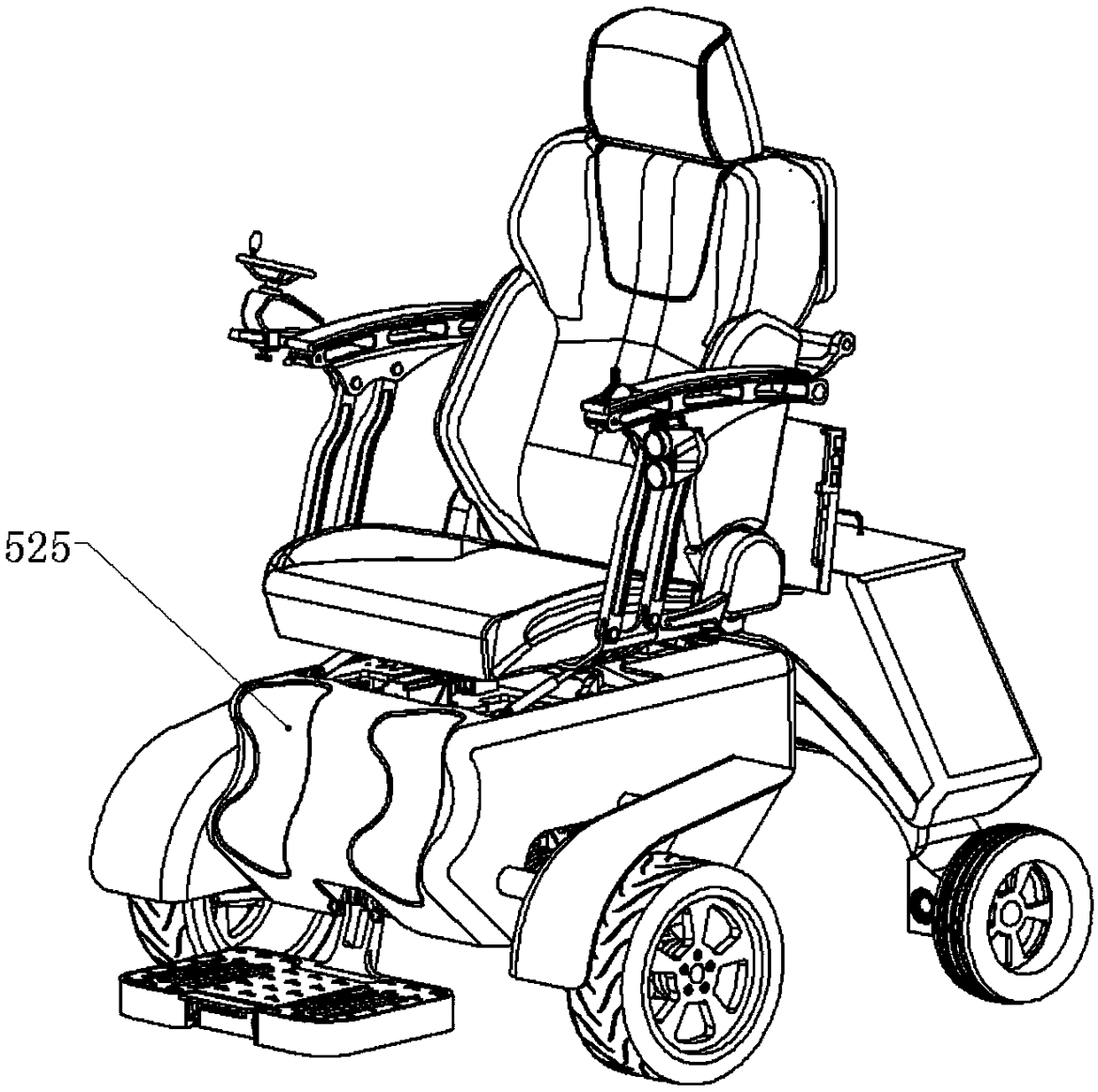 Electric wheelchair