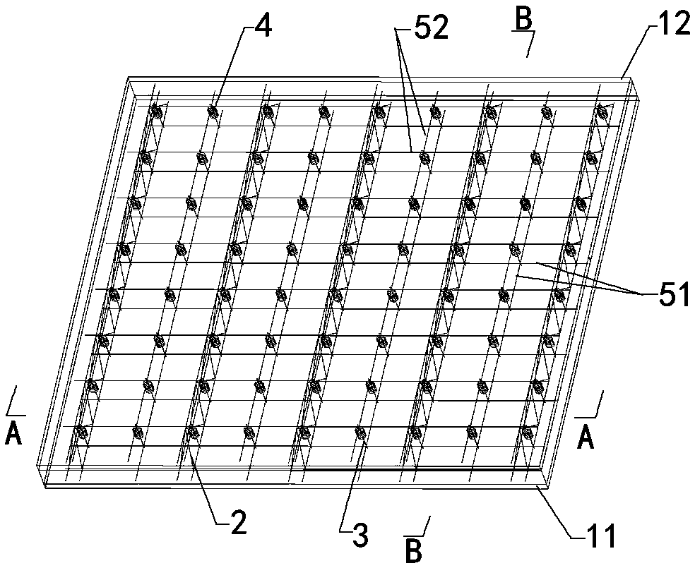 Double-sided superimposed shear wall with bidirectional connecting tensile reinforcements and construction method thereof