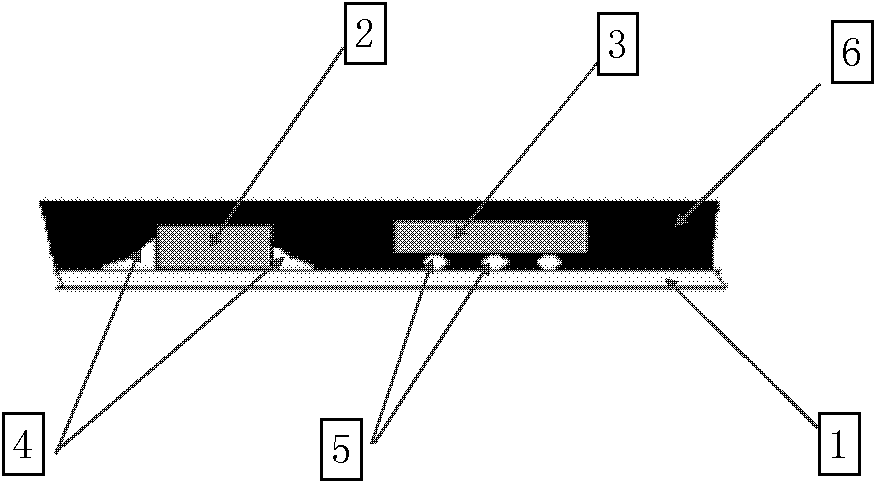 Adhesive, preparation method and application in integrated circuit board embedment thereof