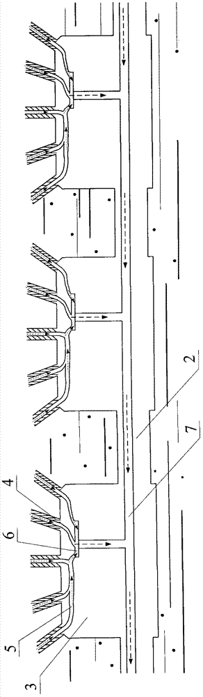Method for mining coalbed methane through regional underground high-pressure hydraulic drilling and pressure relief