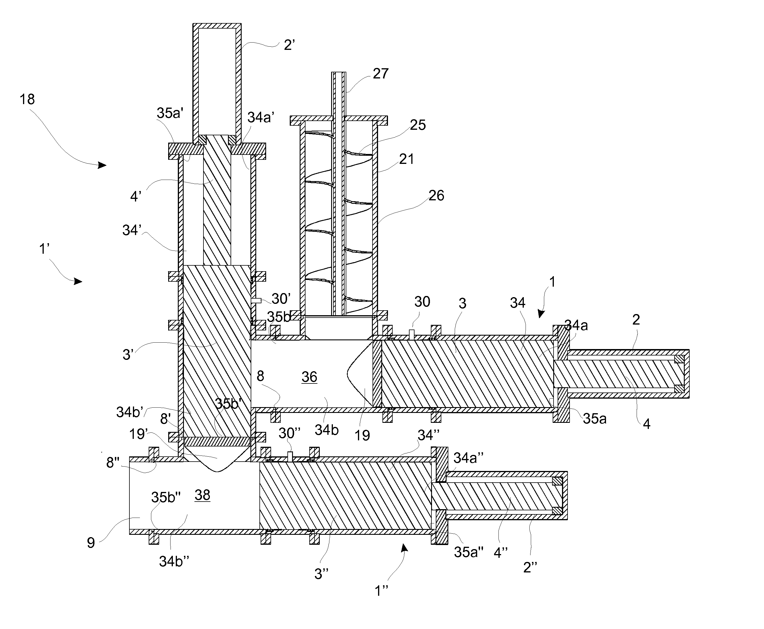 Piston member, an apparatus comprising the piston member, and methods and use of the piston member and the apparatus